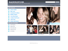 Tablet Screenshot of blackvelvet.com